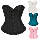 Women Sexy Corsets Bustiers Floral Burlesque Vintage Corset M26046