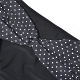 Women Sexy Polka Dot Two Piece Swimsuit Plus Size HF42