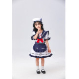 New Anime Cosplay Navy Suit Sailor Suit Maid Uniform Lolita Costume DL2034