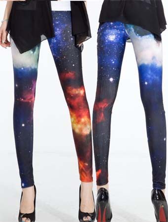 Ladies Stylish Galaxy Leggings 331