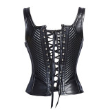 New style women leather corsets M1343