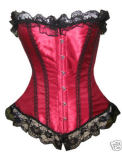 rose lace bundle of edge corset M1596