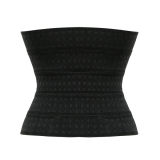 New arrival black steel bone lace corset for women M1326