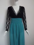 Fashion Top Design Sexy Long Maxi Dress M3995b