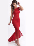 Luxury Red Mermaid Evening Dress M30184