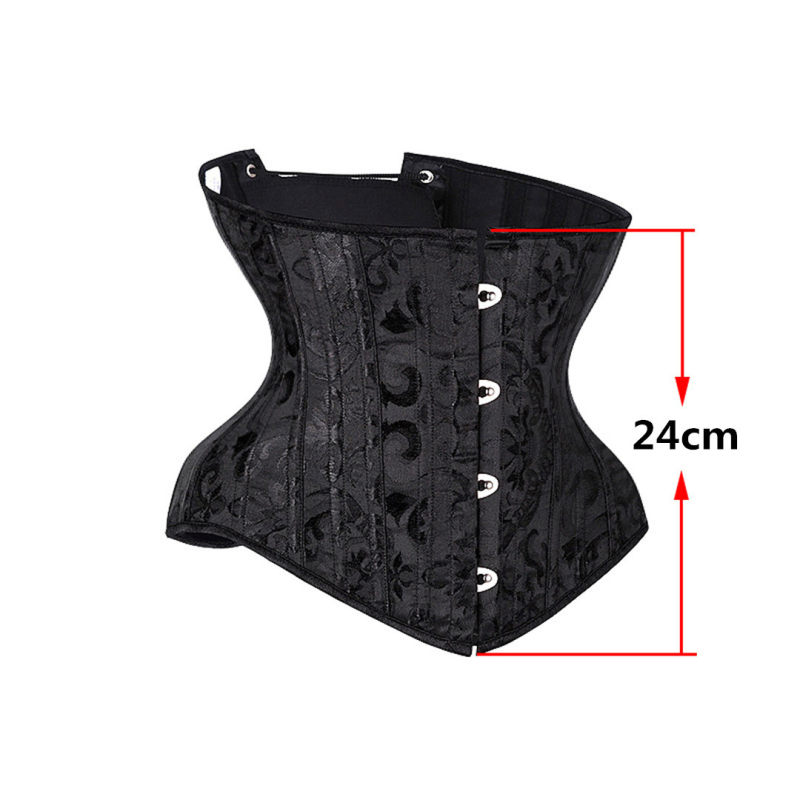 24 Steel Bones Underbust Slimming Waist Trainer Corset MS1524