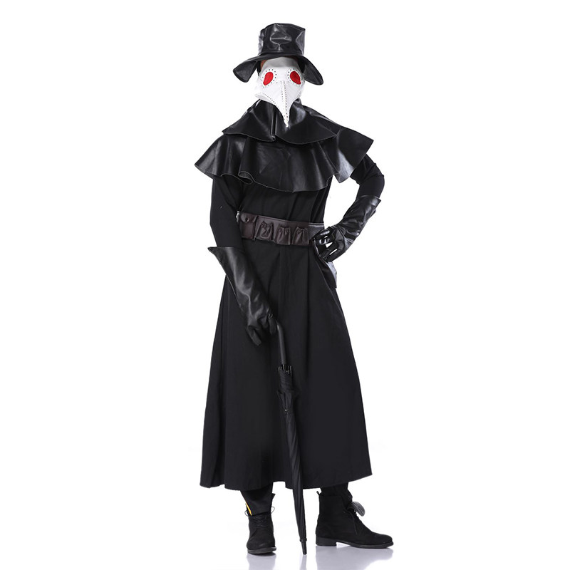 Halloween Assassin's Creed Uniform Plague Doctor Punk Style Costume SM1914