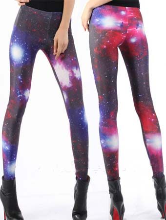 Ladies Stylish Galaxy Leggings 311