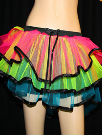 Sexy Girl's Colorful Skirt S009