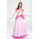 Mary Stage Palace Party Queen Dress Pink Peach Blossom Princess Dress YM2896