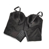 Pearl Suspender Short Shaped Top Nailed Beaded Colored Diamond Corset KN8156