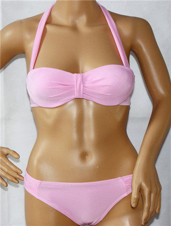 Lovely girl sexy halter-neck bikini M5354