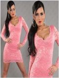pink babydoll dress m3450c