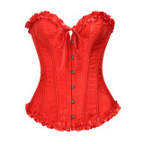 Women Sexy Corsets Bustiers Floral Burlesque Vintage Corset M26046