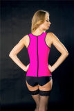 Steel Boned Latex Rubber Waist Corset M1307A