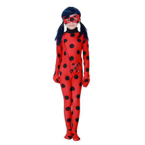 Adult & Kid Girls Miraculous Ladybug Zentai Costume M40512