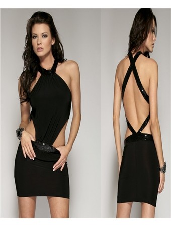black sexy babydoll m3409