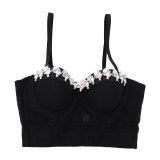 Shapewear Corset Crop Sexy Spice Girls Dance Erase Chest Color Drill Corset KN8029