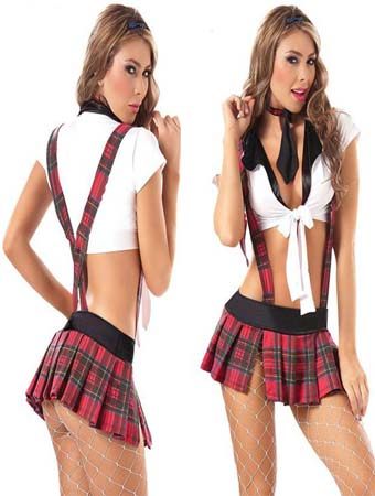 Sexy Schoolgirl Costume M4619