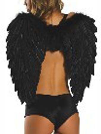 Black angel wings MW02B