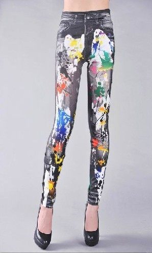 Seamless Tattoo Leggings trousers FG9030