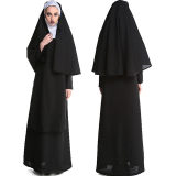Couple halloween costume nun costume M40182