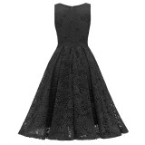 Party Elegant Slim Ladies Dinner Sexy Lace Birthday Dress CD1785