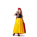 Halloween Fairy tale Children Snow White Dress Stage Show Cosplay Costume YM8746