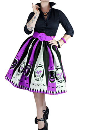 new  style halloween costume sexy skirt colorful skirt m88062
