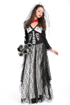 Sexy Corpse Bride Costume M4936