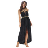 Halloween Cosplay Costume Ancient Egyptian Cleopatra Sexy Arab Dress Costume MS5016