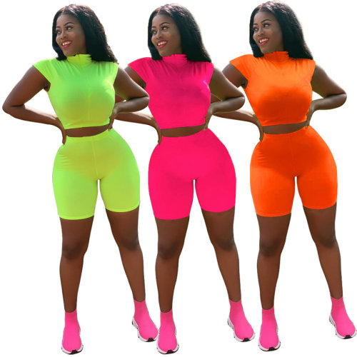 Summer Sexy Short Two Piece Set Tracksuit m8432
