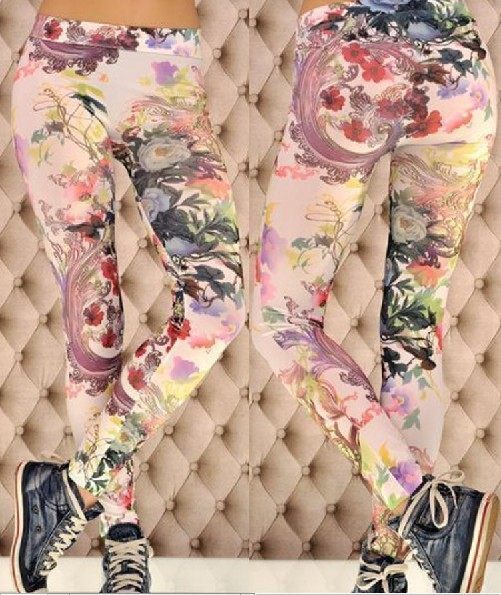 Seamless Tattoo Leggings trousers FG9040