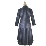 The Addams Family Costumed Female Wednesday Same Style Cosplay School Uniform YZ411