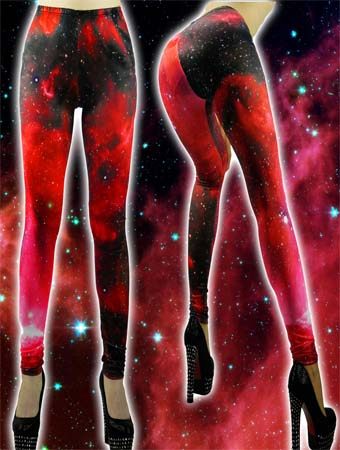 Ladies Stylish Galaxy Leggings FG0140