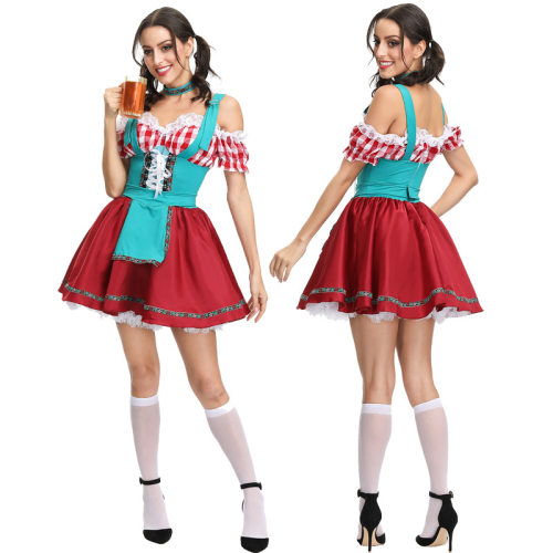 Germany Bavari Traditional Oktoberfest Beer Girl Dress Up m40680