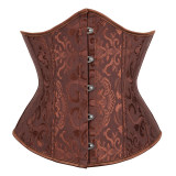 Hot sale women sexy jacquard corset M1719