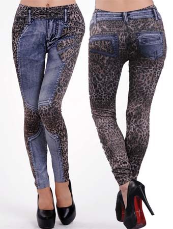 Seamless Tattoo Leggings trousers FG9068BE