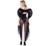 Black Mesh Sheer Sexy Angels Costume M40688