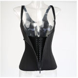 Zipper & Hook Women Waist Trainer Corset Vest m1399