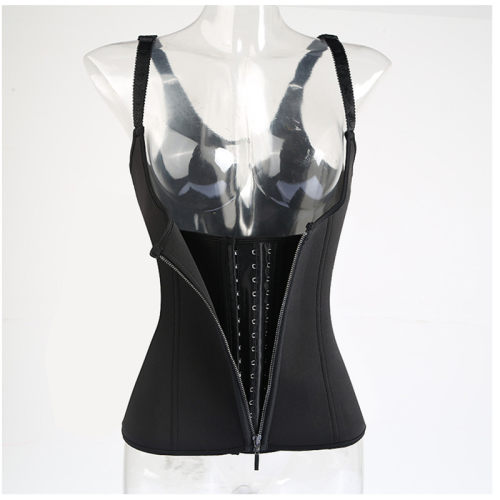 Zipper & Hook Women Waist Trainer Corset Vest m1399