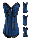 Sexy Floral Design Fashion Bustier M1272
