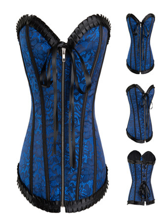 Sexy Floral Design Fashion Bustier M1272