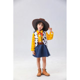 Halloween Cosplay Children's Western Cowboy Costume Party Stage DL2008
