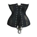 Lace Shape Waist Long Corset Sexy Women Bustier Tops M2288
