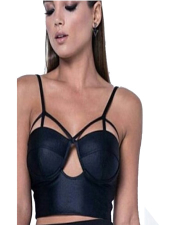 Casual fashion sport bra with strap M6111