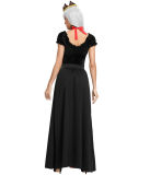 Poker Red Queen Of Hearts Costume m40684