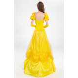 Halloween Costume Beauty And The Beast Princess Belle Dress Stage Costume YM3701