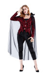 Female vampire plays masquerade costumeM40687