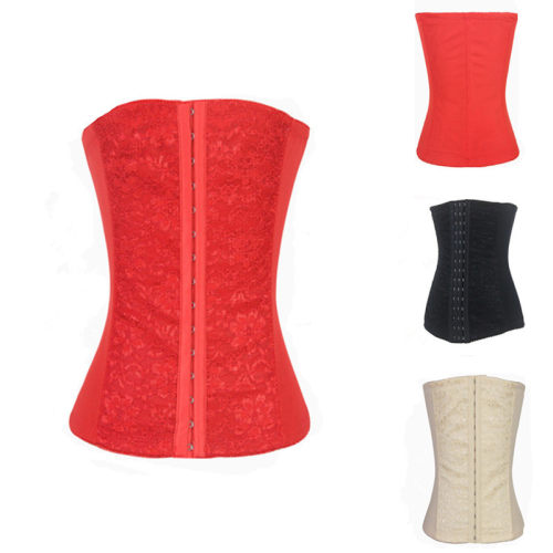 9 Steel Bone Steel Boned Waist Cincher M1306